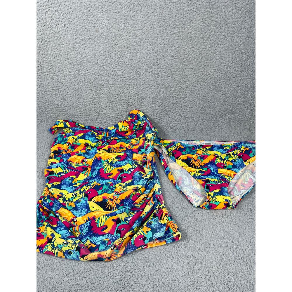 Bettys Beach Bungalows Womens Size 14 2 Piece Swimsuit Tankini NWT